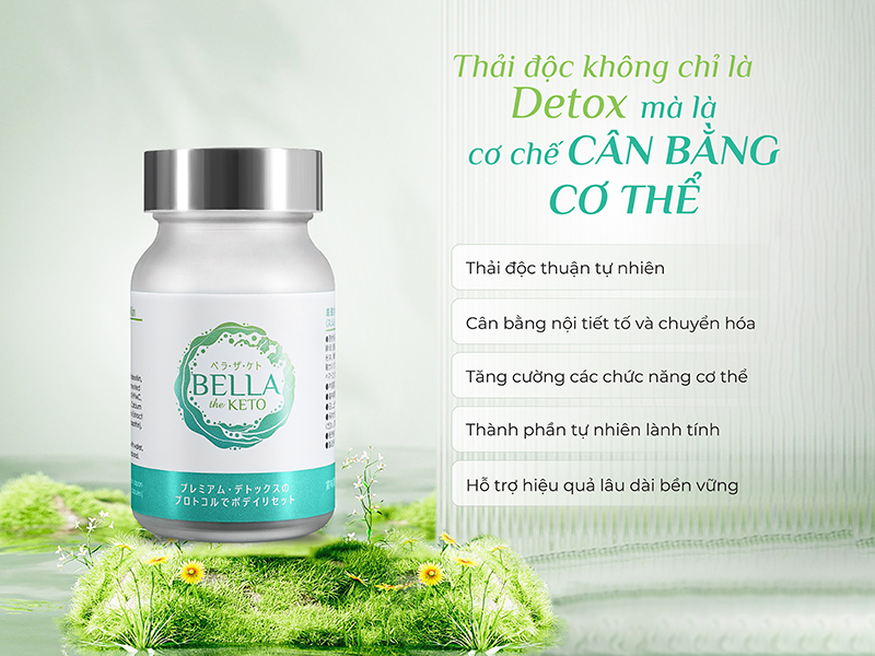 Thải độc không chỉ là detox mà là cơ chế cân bằng cơ thể 
