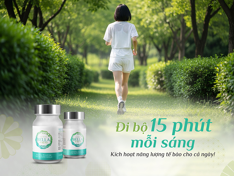 Đi bộ mỗi sáng 15 phút giúp cơ thể khỏe mạnh và cân bằng hơn