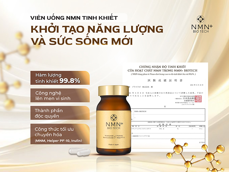 NMN Biotech khởi tạo năng lượng và sức sống mới