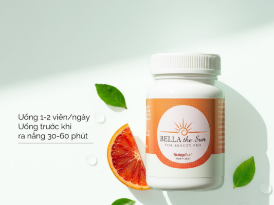 Bella the Sun - Viên uống chống nắng nội sinh từ Nhật Bản