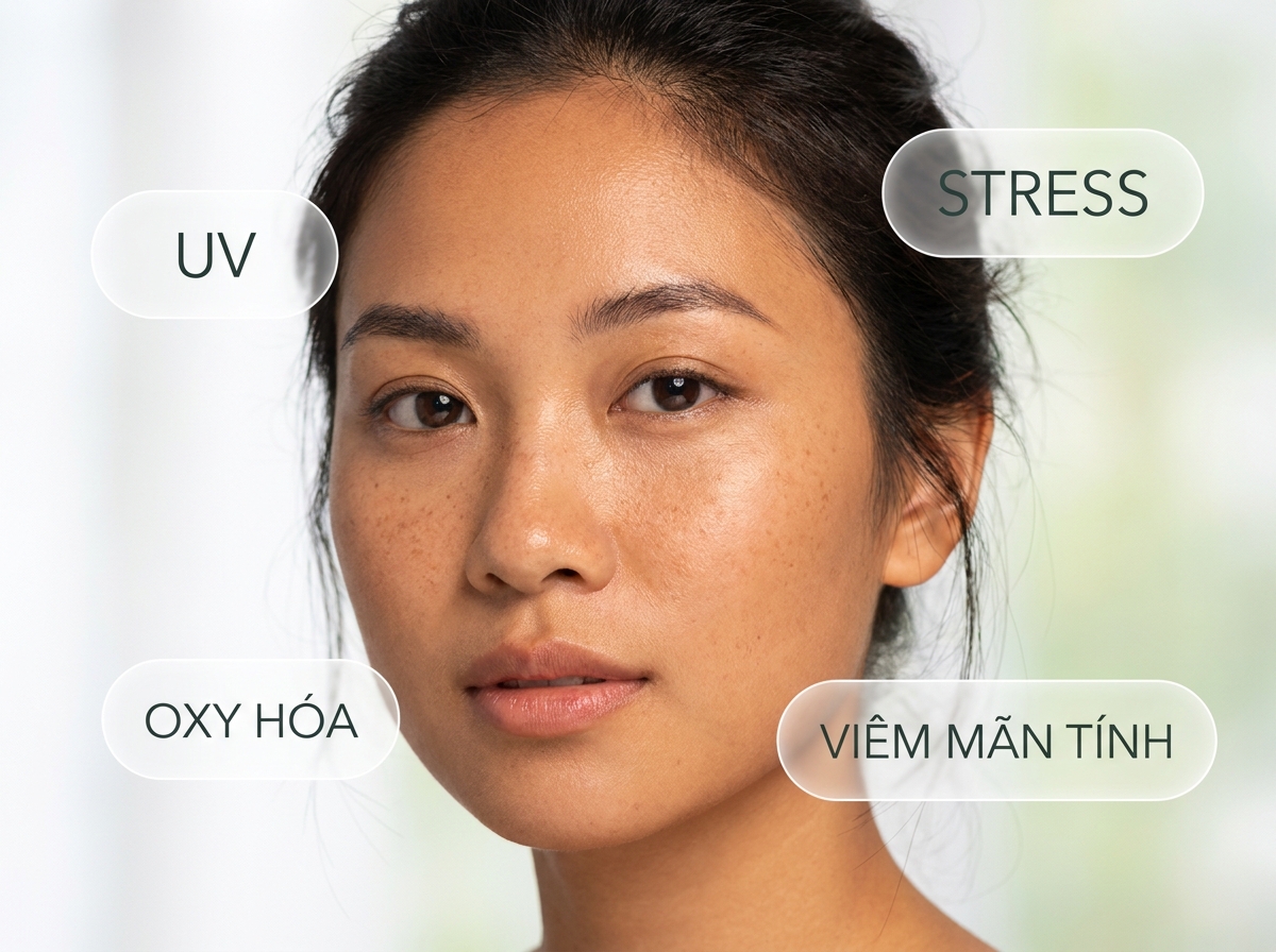 Da sạm mãi không hết do đâu?