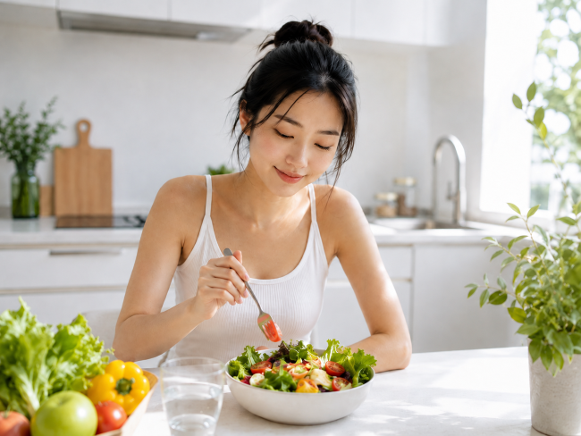 Giảm áp lực cho gan qua chế độ ăn