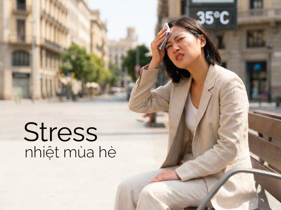 Khi hè đến, cơ thể dễ bị stress nhiệt