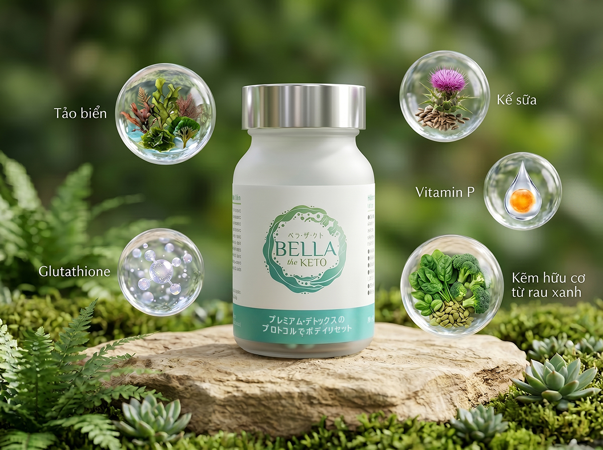Thanh lọc toàn diện với Bella The Keto