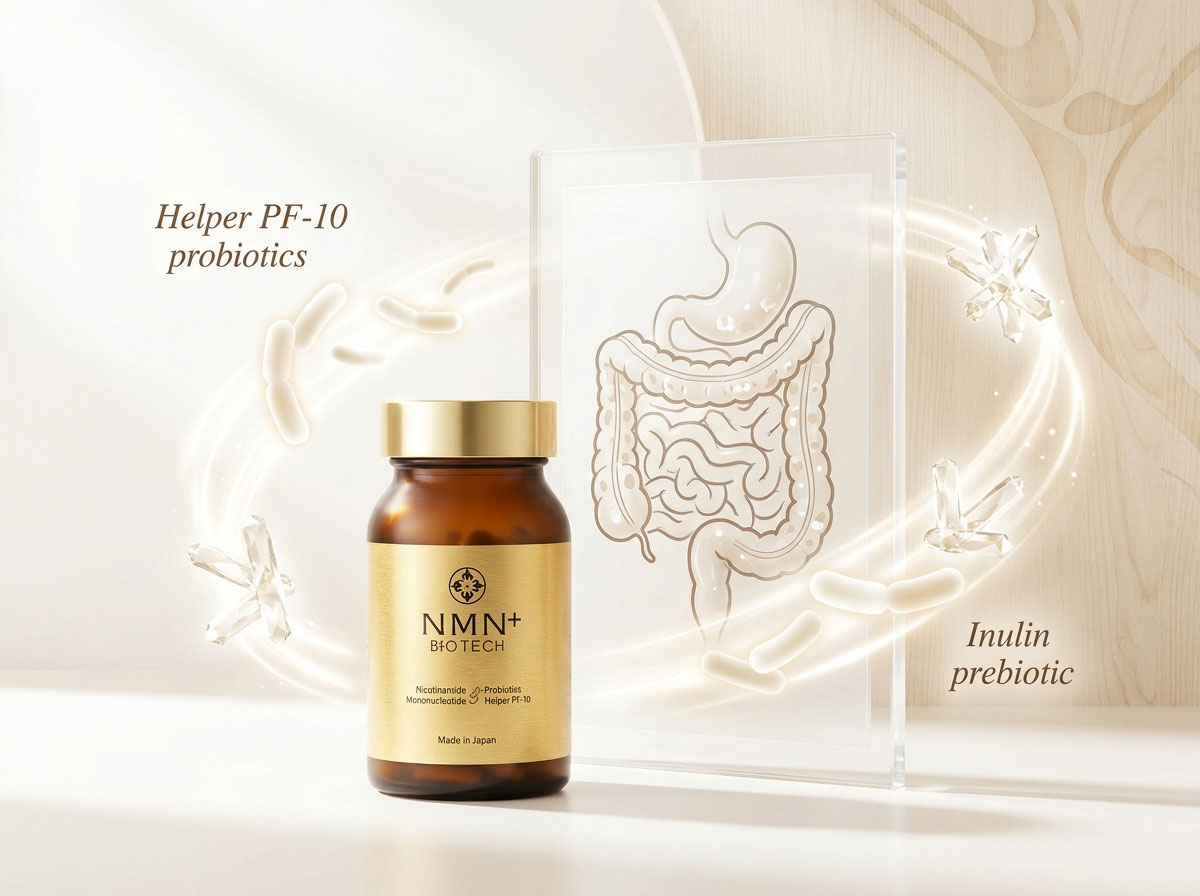Cải thiện vi chất cơ thể với NMN+ Biotech