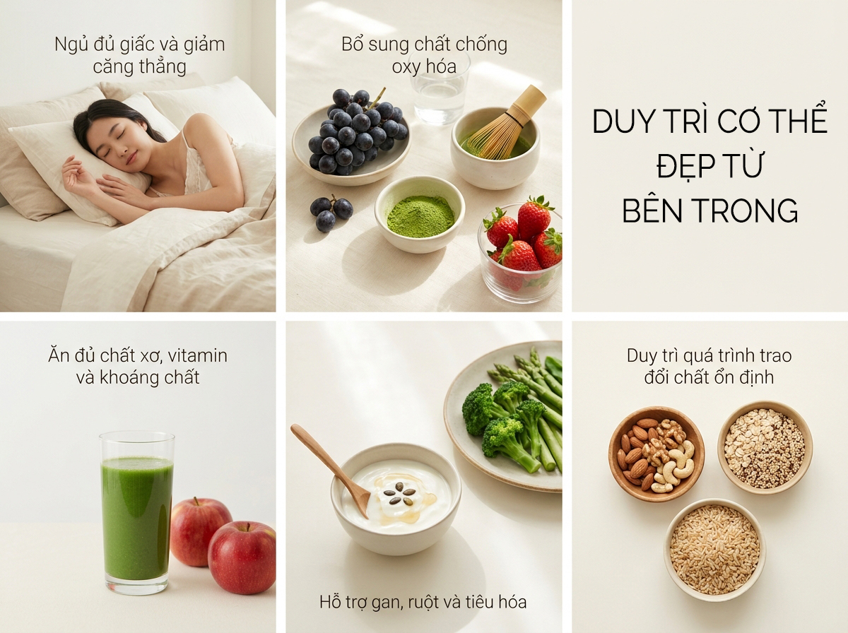 Các yếu tố để có làn da đẹp