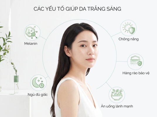 Da sáng phụ thuộc vào nhiều yếu tố